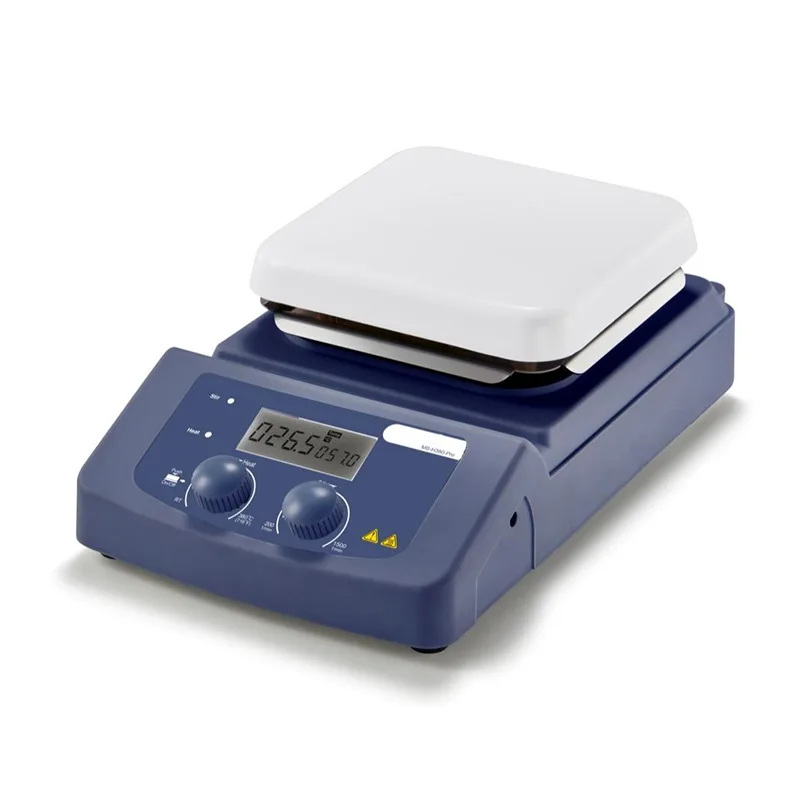 Agitatore magnetico digitale con piastra riscaldante LCD