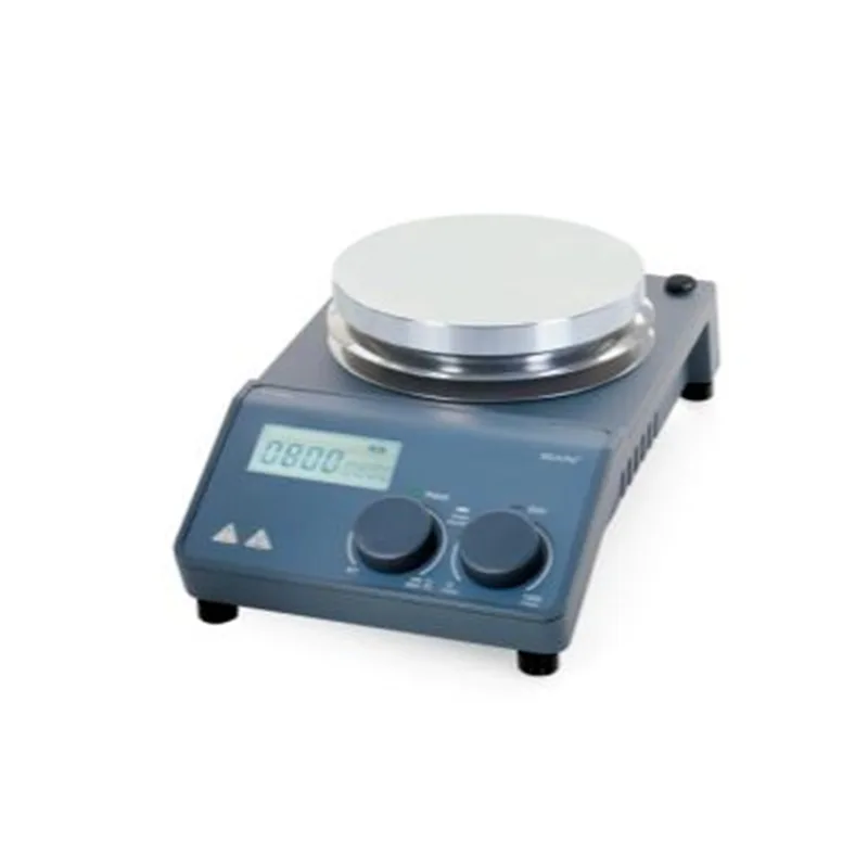 Agitatore magnetico digitale con piastra riscaldante LCD con tre modelli di riscaldamento
